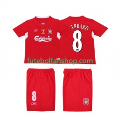 Camisola Principal Liverpool GERRARD 8 Retro LWP 2004 2005 Manga Curta ,Homem