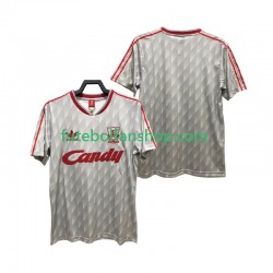 Camisola Alternativo Liverpool Retro 1989 1991 Manga Curta ,Homem