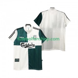 Camisola Alternativo Liverpool Retro 1995 1996 Manga Curta ,Homem