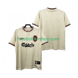 Camisola Alternativo Liverpool Retro 1996 1997 Manga Curta ,Homem