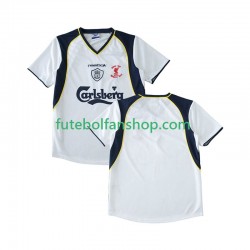 Camisola Alternativo Liverpool Retro LWP 2001 2002 Manga Curta ,Homem