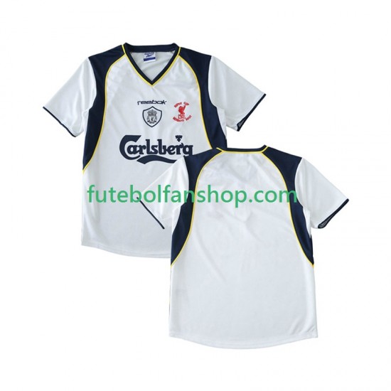 Camisola Alternativo Liverpool Retro LWP 2001 2002 Manga Curta ,Homem Camisola Alternativo Liverpool Retro LWP 2001 2002 Manga Curta ,Homem