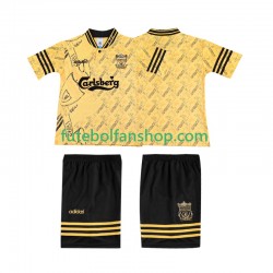 Camisola Alternativa (2ª) Liverpool Retro LWP 1994 1996 Manga Curta ,Criança