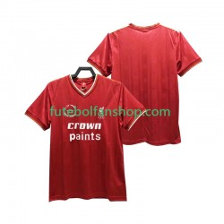 Camisola Principal Liverpool Retro 1985 1986 Manga Curta ,Homem