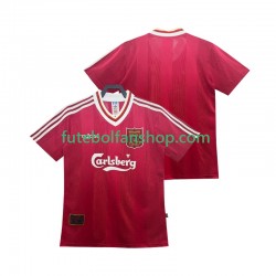 Camisola Principal Liverpool Retro 1995 1996 Manga Curta ,Homem