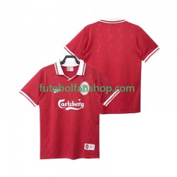 Camisola Principal Liverpool Retro 1996 1998 Manga Curta ,Homem