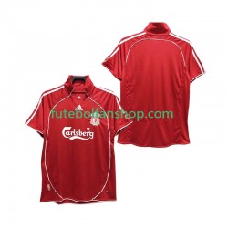 Camisola Principal Liverpool Retro 2006 2008 Manga Curta ,Homem