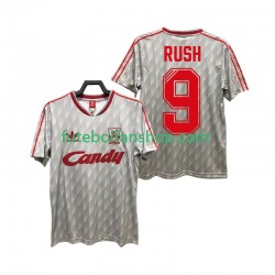 Camisola Alternativo Liverpool Rush 9 Retro 1989 1991 Manga Curta ,Homem