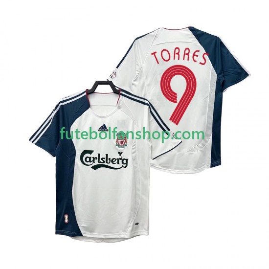 Camisola Alternativo Liverpool Torres 9 Retro 2006 2008 Manga Curta ,Homem Camisola Alternativo Liverpool Torres 9 Retro 2006 2008 Manga Curta ,Homem