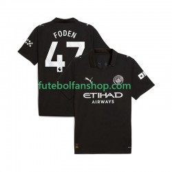 Camisola Alternativo Manchester City Phil Foden 47 Época 2025/2026 Manga Curta ,Homem