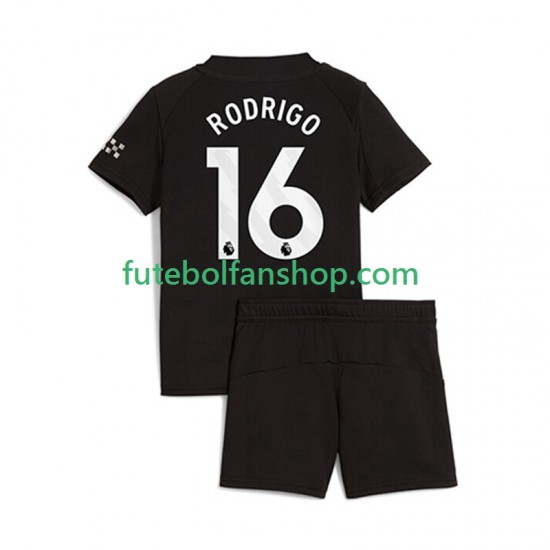 Camisola Alternativo Manchester City Rodrigo Hernandez 16 Época 2025/2026 Manga Curta ,Criança Camisola Alternativo Manchester City Rodrigo Hernandez 16 Época 2025/2026 Manga Curta ,Criança