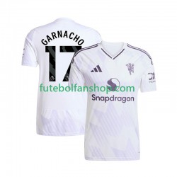 Camisola Alternativo Manchester United Alejandro Garnacho 17 Época 2025/2026 Manga Curta ,Homem