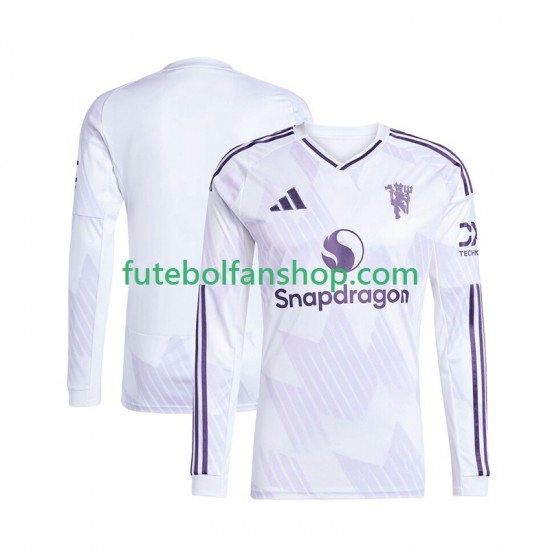 Camisola Alternativo Manchester United Época 2025/2026 Manga Comprida ,Homem