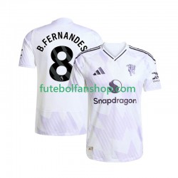 Camisola Alternativo Manchester United Bruno Fernandes 8 Época 2025/2026 Manga Curta ,Homem