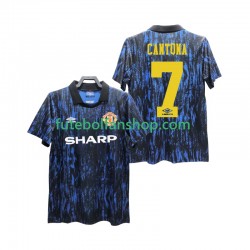Camisola Principal Manchester United CANTONA 7 Retro 1993 Manga Curta ,Homem