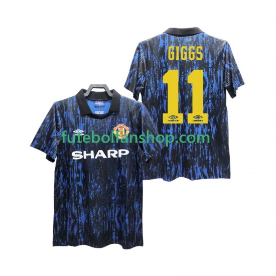 Camisola Principal Manchester United GIGGS 11 Retro 1993 Manga Curta ,Homem Camisola Principal Manchester United GIGGS 11 Retro 1993 Manga Curta ,Homem