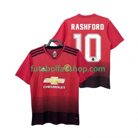 Camisola Principal Manchester United RASHFORD 10 Retro 2018 2019 Manga Curta ,Homem Camisola Principal Manchester United RASHFORD 10 Retro 2018 2019 Manga Curta ,Homem