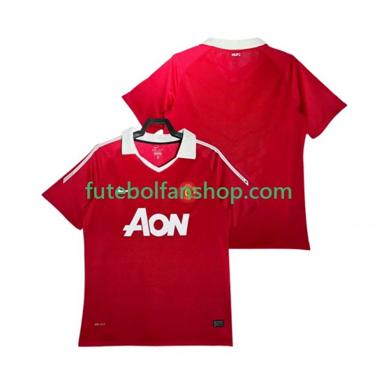 Camisola Principal Manchester United Retro 2010 2011 Manga Curta ,Homem Camisola Principal Manchester United Retro 2010 2011 Manga Curta ,Homem