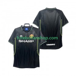 Camisola Alternativa (2ª) Manchester United Retro 1998 1999 Manga Curta ,Homem