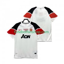 Camisola Alternativa (2ª) Manchester United Retro Champions League 2011 2012 Manga Curta ,Homem