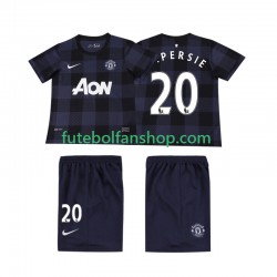 Camisola Alternativo Manchester United V PERSIE 20 Retro 2013 2014 Manga Curta ,Criança