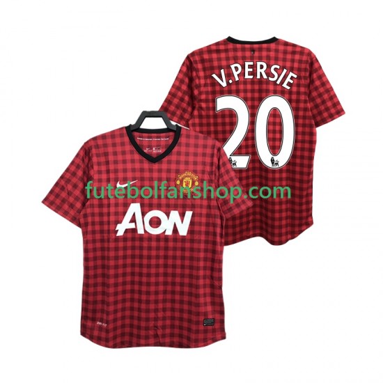 Camisola Principal Manchester United V PERSIE 20 Retro 2012 2013 Manga Curta ,Homem Camisola Principal Manchester United V PERSIE 20 Retro 2012 2013 Manga Curta ,Homem