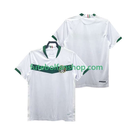 Camisola Alternativo Seleção Mexicana Retro 2006 Manga Curta ,Homem