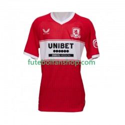 Camisola Principal Middlesbrough Época 2025/2026 Manga Curta ,Homem
