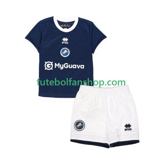 Camisola Principal Millwall Época 2025/2026 Manga Curta ,Criança Camisola Principal Millwall Época 2025/2026 Manga Curta ,Criança