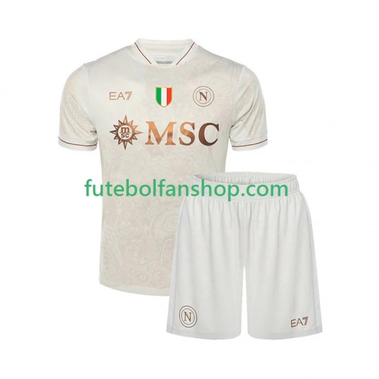 Camisola Alternativo Napoli Época 2025/2026 Manga Curta ,Criança Camisola Alternativo Napoli Época 2025/2026 Manga Curta ,Criança