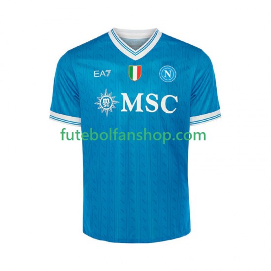 Camisola Principal Napoli Época 2025/2026 Manga Curta ,Homem Camisola Principal Napoli Época 2025/2026 Manga Curta ,Homem