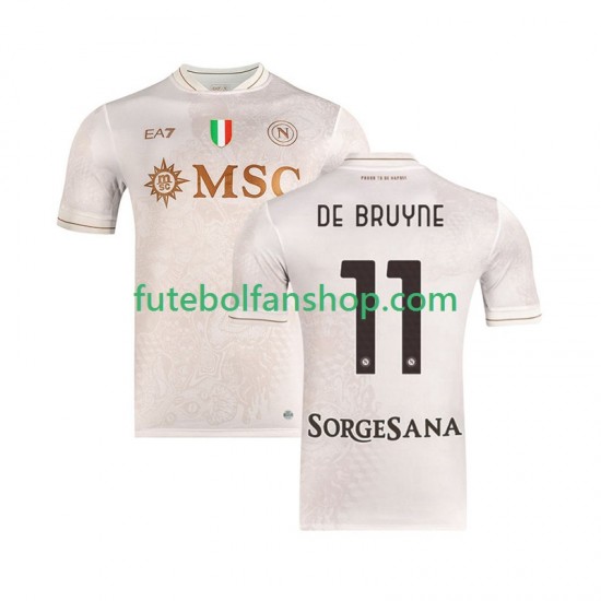 Camisola Alternativo Napoli Kevin De Bruyne 11 Época 2025/2026 Manga Curta ,Homem