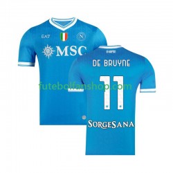 Camisola Principal Napoli Kevin De Bruyne 11 Época 2025/2026 Manga Curta ,Homem
