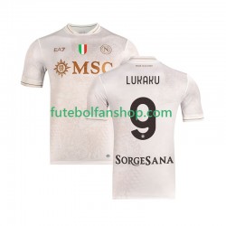 Camisola Alternativo Napoli Romelu Lukaku 9 Época 2025/2026 Manga Curta ,Homem