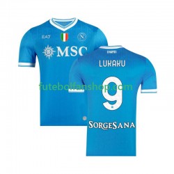 Camisola Principal Napoli Romelu Lukaku 9 Época 2025/2026 Manga Curta ,Homem