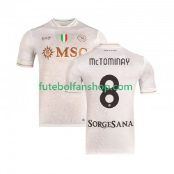 Camisola Alternativo Napoli Scott McTominay 8 Época 2025/2026 Manga Curta ,Homem