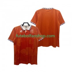 Camisola Principal Seleção Neerlandesa Retro 1996 Manga Curta ,Homem