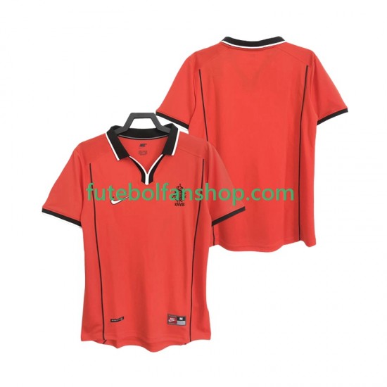 Camisola Principal Seleção Neerlandesa Retro 1998 Manga Curta ,Homem Camisola Principal Seleção Neerlandesa Retro 1998 Manga Curta ,Homem