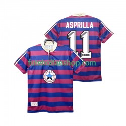 Camisola Alternativo Newcastle United ASPRILLA 11 Retro 1995 1997 Manga Curta ,Homem