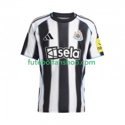Camisola Principal Newcastle United Época 2025/2026 Manga Curta ,Homem