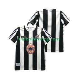Camisola Principal Newcastle United Retro 1995 1997 Manga Curta ,Homem
