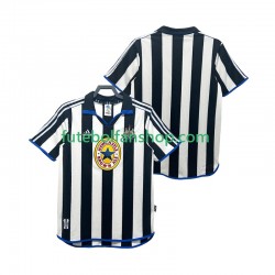 Camisola Principal Newcastle United Retro 1999 2000 Manga Curta ,Homem