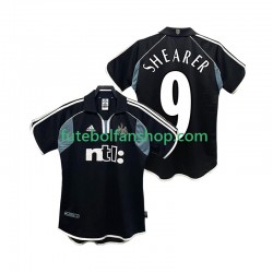 Camisola Alternativo Newcastle United SHEARER 9 Retro 2000 2001 Manga Curta ,Homem