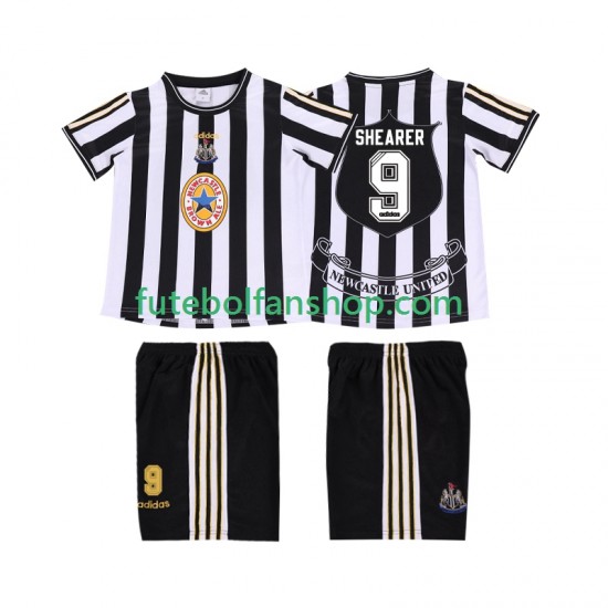 Camisola Principal Newcastle United SHEARER 9 Retro 1997 1999 Manga Curta ,Criança Camisola Principal Newcastle United SHEARER 9 Retro 1997 1999 Manga Curta ,Criança