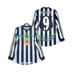 Camisola Principal Newcastle United SHEARER 9 Retro 1997 1999 Manga Comprida ,Homem