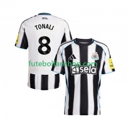 Camisola Principal Newcastle United Sandro Tonali 8 Época 2025/2026 Manga Curta ,Homem
