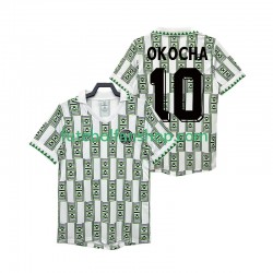 Camisola Alternativo Seleção Nigeriana OKOCHA 10 Retro 1994 Manga Curta ,Homem