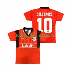 Camisola Principal Nottingham Forest COLLYMORE 10 Retro 1994 1995 Manga Curta ,Homem