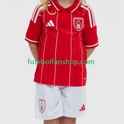 Camisola Principal Nottingham Forest Época 2025/2026 Manga Curta ,Criança