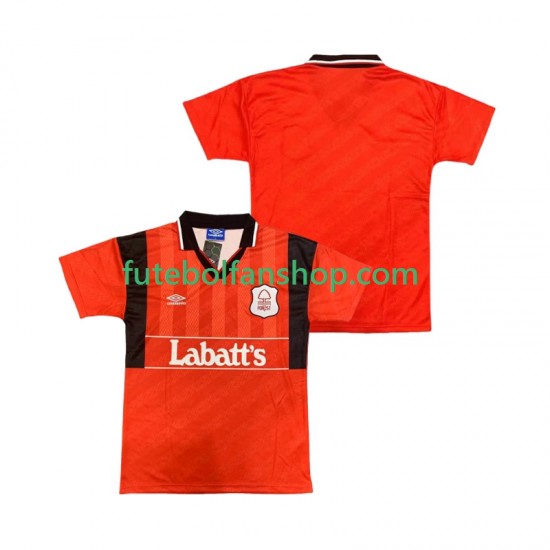 Camisola Principal Nottingham Forest Retro 1994 1995 Manga Curta ,Homem Camisola Principal Nottingham Forest Retro 1994 1995 Manga Curta ,Homem